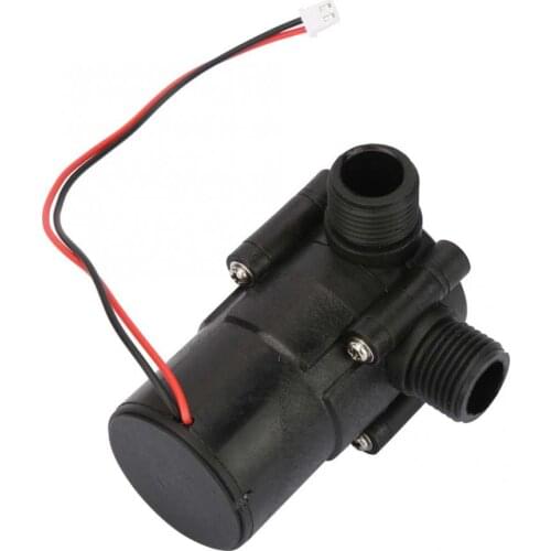 Micro Hydro Generator Tap Water Flow Hydraulic Generator DIY Free Energy Conversion High Power Flow Generator Motor DC 9.8~18.5V