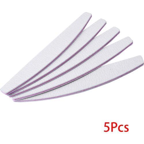 5PcsNail File Sanding Buffer Block Pedicure Manicure Buffing Polish Beauty Tools Professional Nail Files Manicure Nail Art Tools