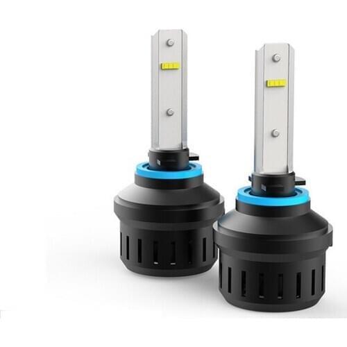 A Pair Car LED Headlight 5000lm Super Bright Driving Light Bulb Refit Car LED Lights 880 Black Lights Modification Decoration