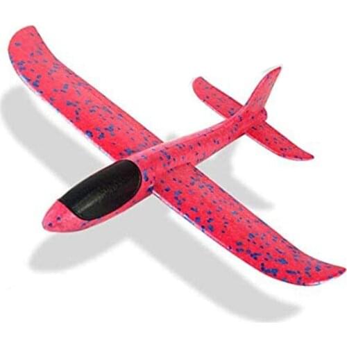 Foam Airplane Toys, 12.4" Throwing Foam Plane, 3 Flight Mode Glider Plane, Flying Toy for Kids, Gifts for 3 4 5 6 7 Year