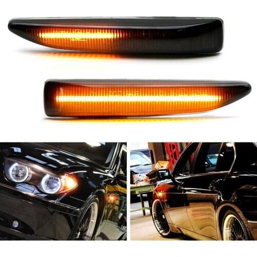 Led Steering Lamp Turn Light Side Light Side Automobile Turn Signal Light for-BMW 7 Series E65 E66 E67 2001-2008