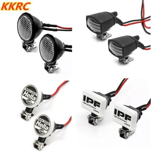 Spotlight Roof Light Lampshade For 1/10 1/18 1/24 RC Crawler Car TRX4 Defender RC4WD D90 D110 Axial Scx10 90046 CC01 TF2