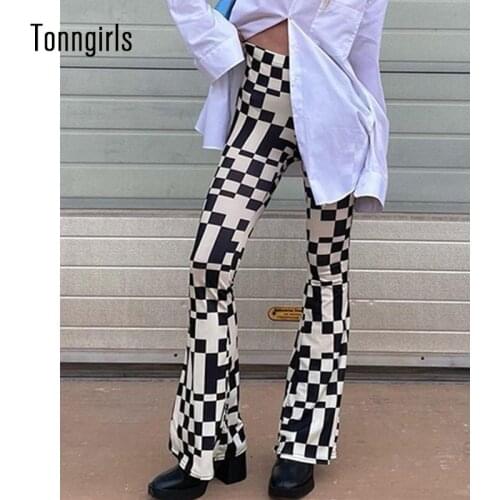 Tonngirls Women's Flared Trousers