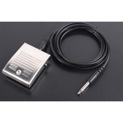 YILONG New High Quality Stainless Steel Tattoo Foot Pedal Switch For Machine Gun Power Kit Set Tattoo Supplies
