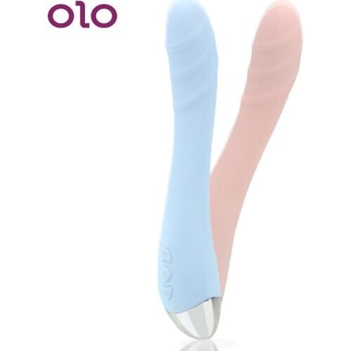 OLO 10 Speeds Vagina Clitoris Massager Female Masturbation USB Charging G-Spot Dildos Vibrator Powerful Sex Toys For Women