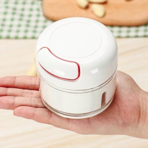 170ML Mini Meat Grinder Fruit Vegetable Nuts Garlic Shredders Hand-power Food Chopper