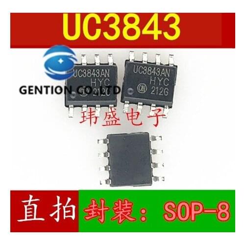 20PCS UC3843 UC3843A UC3843B SOP-8 in stock 100% new and original
