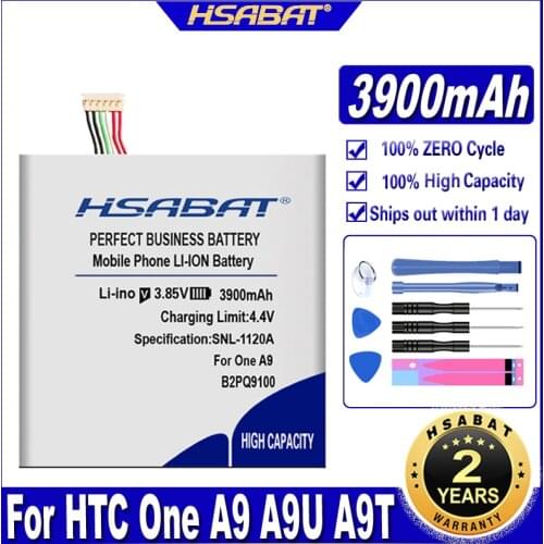HSABAT 3800mAh B2PQ9100 Battery For HTC One A9 A9U A9T A9W A9D