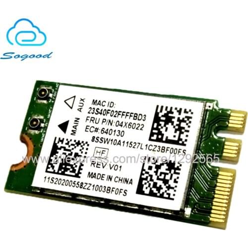 Wifi Bluetooth 4.0 for Atheros QCNFA335 NGFF 150Mbps 2.4G Wireless Card for Lenovo G40-30 45 70 B50 V1000 Flex 20 FRU 04X6022