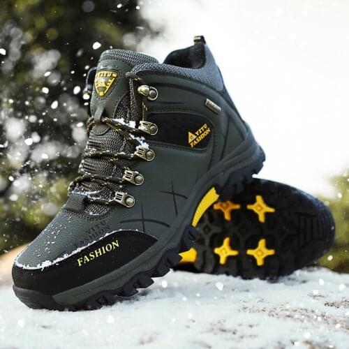 KUSHENYAF Mens Winter Boots