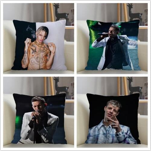 Musife Custom Achille Lauro Decorative Pillowcase Art Square Zippered Pillow Cover 35*35,40*40,45*45cm wholesale