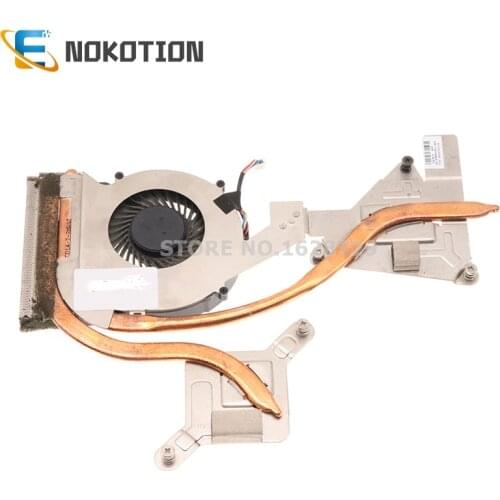 NOKOTION 60.4MR06.041 MBX-267 48.4MR05.021 Radiator for Sony Vaio SVE17 SVE171 SVE1711F1EW CPU GPU Heatsink with fan cooler
