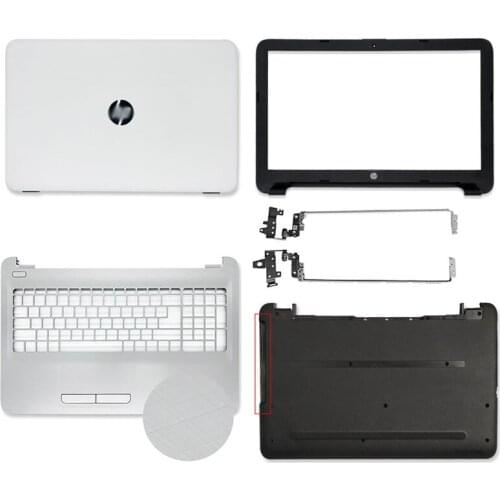 New Laptop Back Cover/Front Bezel/Palmrest/Bottom Case/Hinges For HP 250 255 256 G4 15-AC 15-AF TPN-C125 813926-001 816731-001