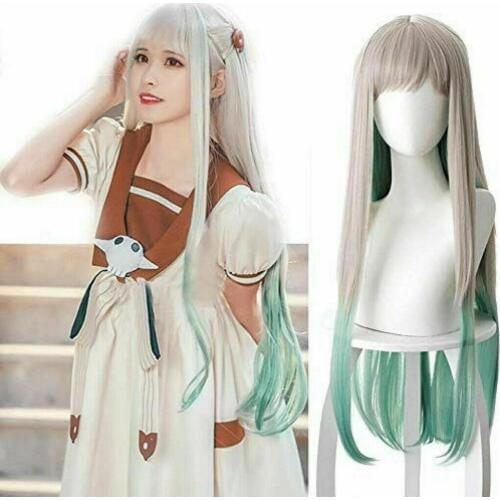 Anime Toilet-bound Nene Yashiro Cosplay Wig Synthetic Hair Long Jibaku Shounen Hanako-kun Halloween Wigs + Free Wig Cap
