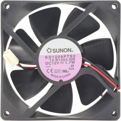 SUNON KD1209PTS2 9025 12V 1.7W 9CM chassis cooling fan