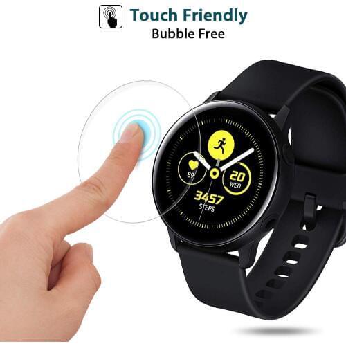 Ultra thin HD Film Transparent Screen Protector For Samsung galaxy watch Active 2 40mm 44mm Active2 Screen Protection clear Film