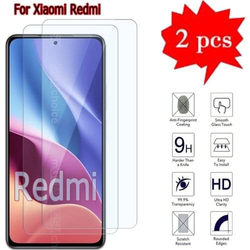 2-1Pcs Tempered Glass For Redmi Note 10 7s 8t 9s 10s 9 8 7 Pro Max Cover Screen Protective Film On Redmi Note10 Note9 Pro Glass