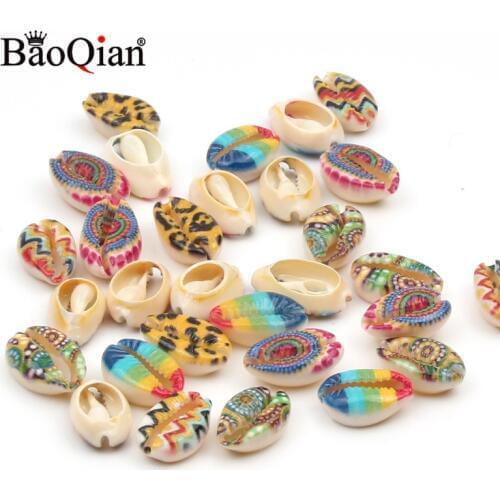 10Pcs 10-20mm Various Natural Sea Shells Conch Crafts DIY Home Decoration For Jewelry Making Handmade Seashells Embellishment