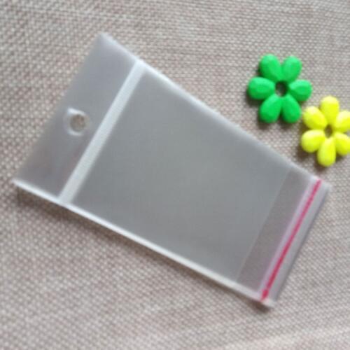 1000pcs 6*12cm Clear Plastic Bag OPP Self Adhesive Seal Poly Cellophane Bags Candy Cookie Gifts Bags Jewelry Packaging & Display