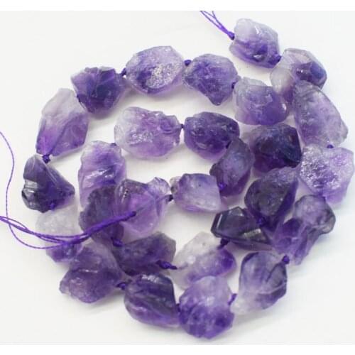 Amethyst BLURRY baroque 12-18mm for DIY jewelry making loose beads 14inch FPPJ wholesale beads nature gem stone