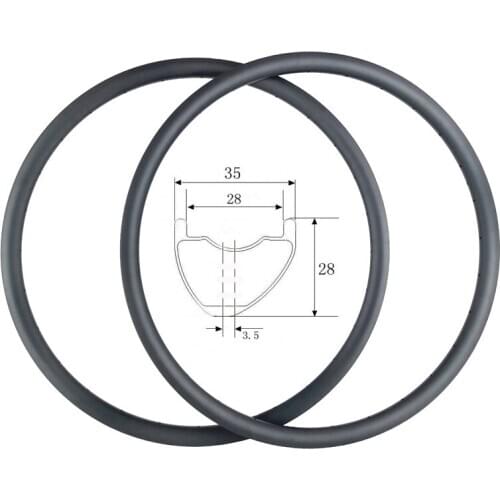 Asymmetrical 29er or 27.5er 650B XC TRAIL BOOST AM ENDURO Rims 28mm inner width tubeless carbon MTB bike wheel bicicleta aro 29