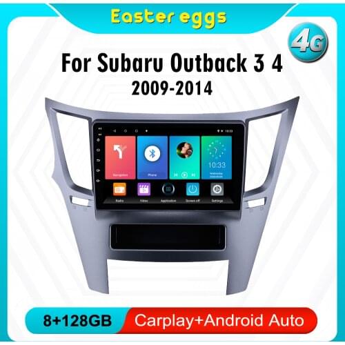2 Din 2G+32G Android 8.1 WIFI For Subaru Outback 2010-2016 Car Radio Multimedia Video Player Navigation GPS FM