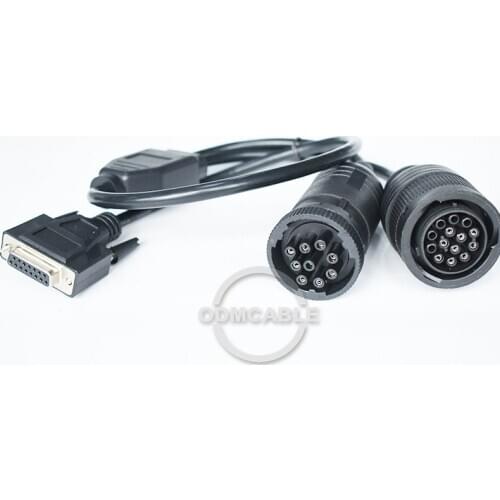 Foret series et III diagnostic cable et 9 pin +14 pin contact cable 317-7485