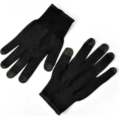 Breathable Touch Screen GlovesSweat-Proof Finger Thumb Sleeve Non-Slip Hand Cover for Gaming Cycling