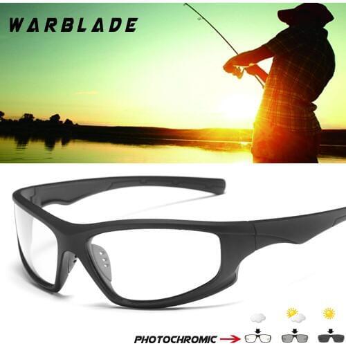 Cycling Photochromic Polarized Sunglasses Men Women Chameleon Discoloration Sun Glasses Night Vision Driving Bike Goggles B1045