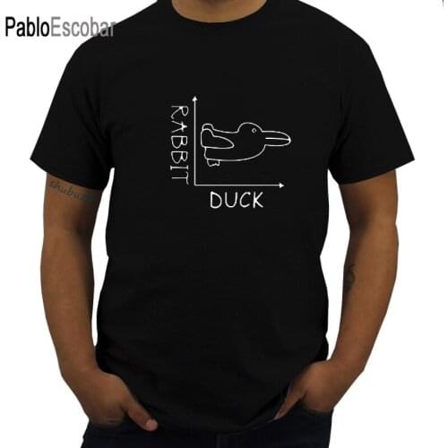 Brain Teaser Duck Rabbit Fun Math T Shirt Fathers Day Present Birthday Gift For Men Him Daddy Father Boys Kids Children T-Shirt