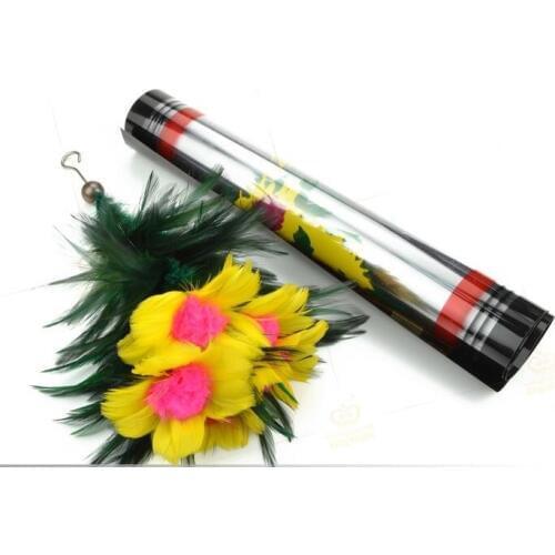 Crystal Flash Flower - Feather,Flower Magic Tricks,Party Magic,Stage,Fun,Close Up,Magic For Kids,Accessories,Mentalism,Comedy