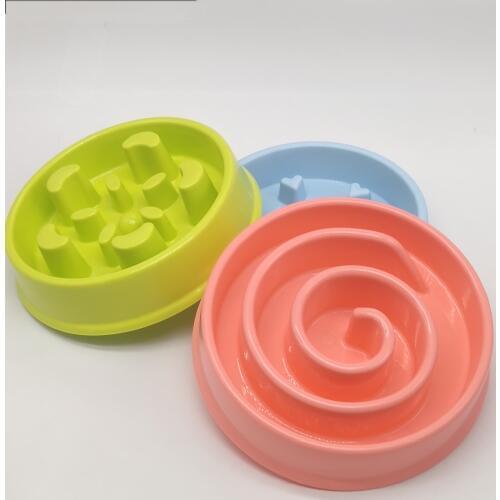 Interesting Pets Eat Bowls Slowly Feeding The Dog Slow Dog To The bath Foraging Mats Out Of Travel Convenient