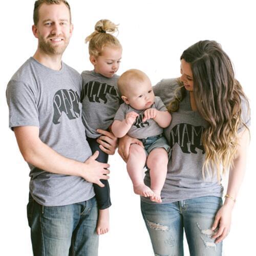 Mumbabes Same T-shirts For Mom And Daughter