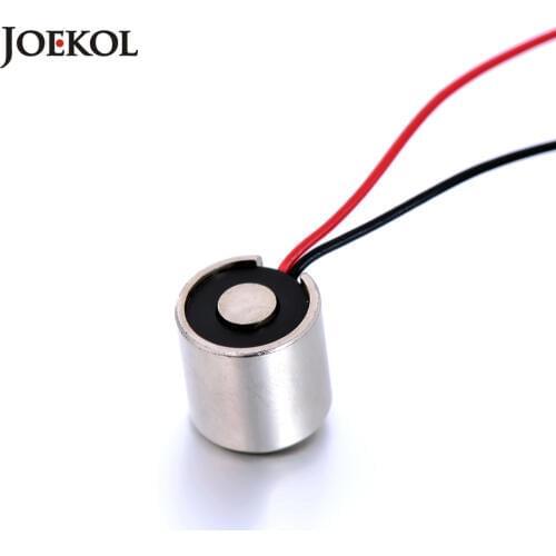 New arrival JK16/16 DC 6V 12V 24V Solenoid Sucker Holding Electric Magnet Lifting 1.5KG Electromagnet Non-standard custom