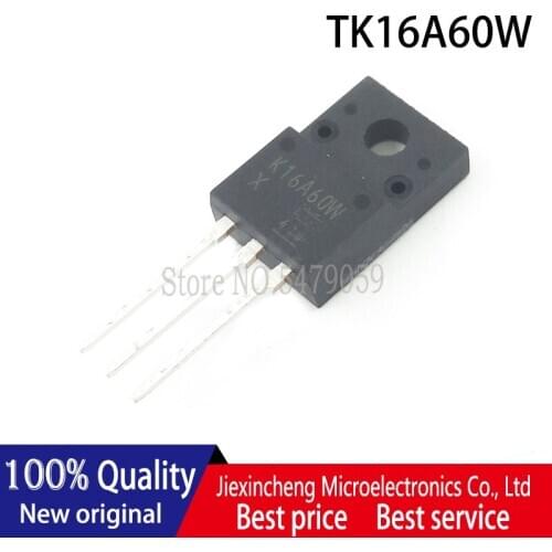 10PCS K16A60W TK16A60W TO-220F 600V 15.8A MOSFET New original