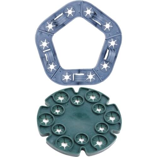 Vine Protection Stand Tray Garden Accessories Plant Support Bamboo Cane Holder Garden Stake Connectors For Plant Climbing