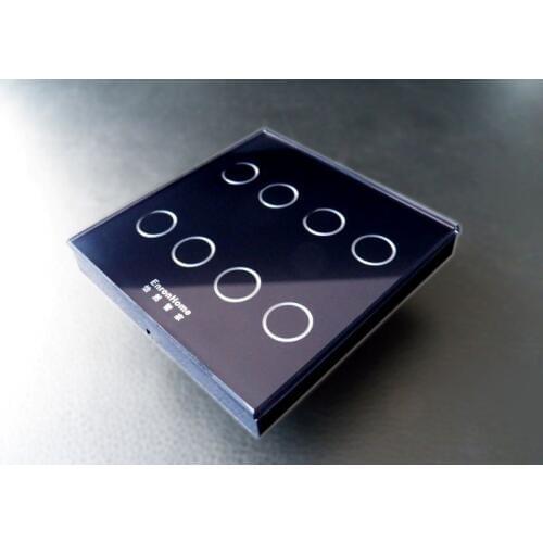 Real life room escape game prop four Colour led background lights 8 touch key password props