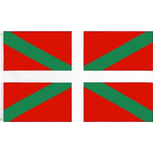 3x5ft Stock Spain Spanish ikurrina Basque Flag