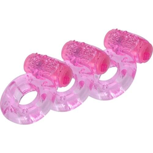 3PCS Vibrating Cockring Sex Toys For Mens Dick Pleasure Adult Games Anello Pene Penis Ringen Anillo Hombre
