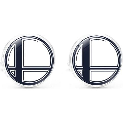 XK-5HXK0351 French Suits Cufflinks with Blue-Veined Pattern Fashion Mens Shirts Sleeve Nails Cuff Link Round in Collection