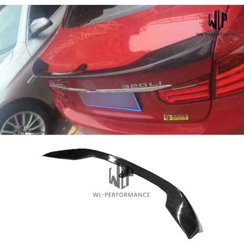 F30 Carbon Fiber Rear Spoiler Car Styling Wings For BMW 3 Series F30 320i 328i 335i Car Body Kit 2012-UP