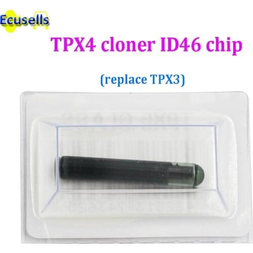TPX4 Cloner Chip Replace of TPX3 Chip For New JMA copy ID46 46 chip TPX4 glass chip