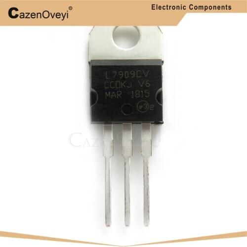 10pcs/lot L7909CV TO220 L7909 TO-220 7909 LM7909 MC7909 new voltage regulator IC In Stock