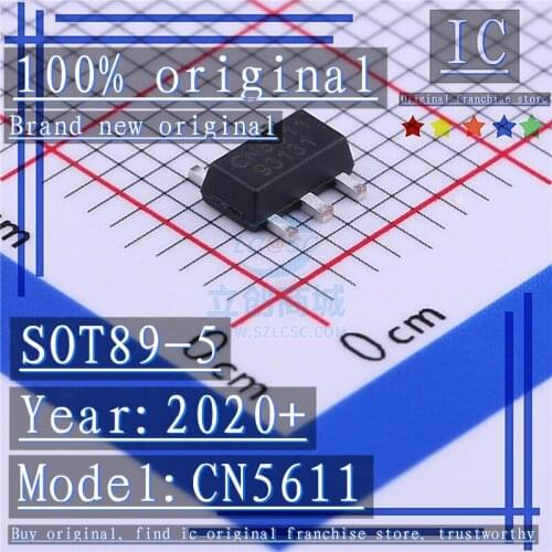 2020+100% Brand new original 10PCS-50PCS CN5611 SOT89-5 LED drive diode