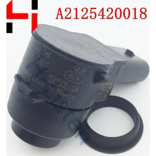 50pc)High Quality Parking Sensor PDC 2125420018 A2125420018 for W169 W245 W204 W212 W22 A B C S E SLK CL CLS Class black