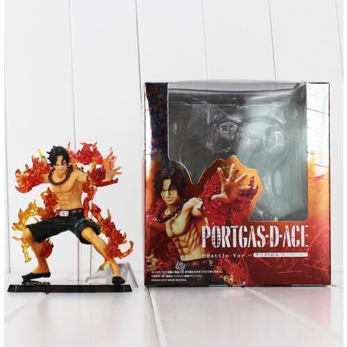 2021 Anime One Piece 14cm Portgas D Ace Action Figure Model pvc Collection Toy with box free shipping