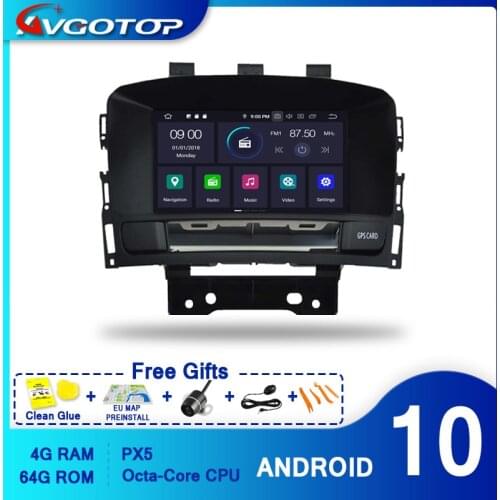 AVGOTOP Android 10 Car Multimedia for OPEL ASTRA J IPS HD Screen GPS Bluetooth WiFi Vehicle Video System