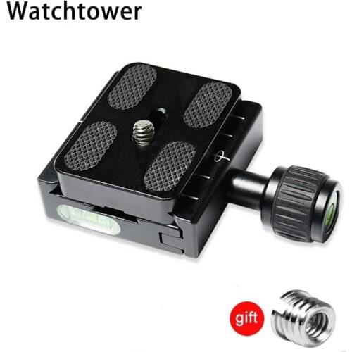 QR50 Camera Clamp Quick Release Plate Clamp Tripod Ball Head Mount Adapter RRS Aluminum For Dslr Arca swiss Ballhead Monopod