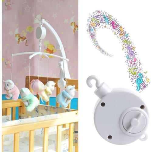 C5AA Baby Infant Rotary Mobile Crib Bed Clockwork Movement Music Box Kids Develop Toy