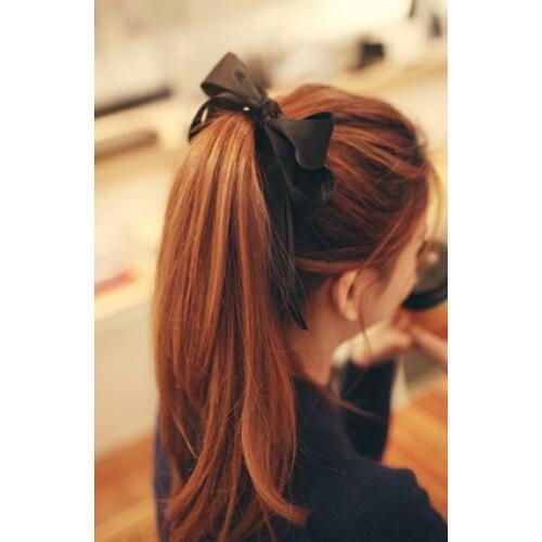 New arrival Fashion Big knot Bow hair accessories hair bands girls lovely gum Korea style Hair rope cute headband